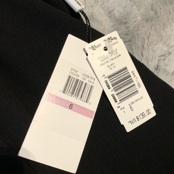 CALVIN KLEIN Black Button Up Dress - Picture 8 of 13